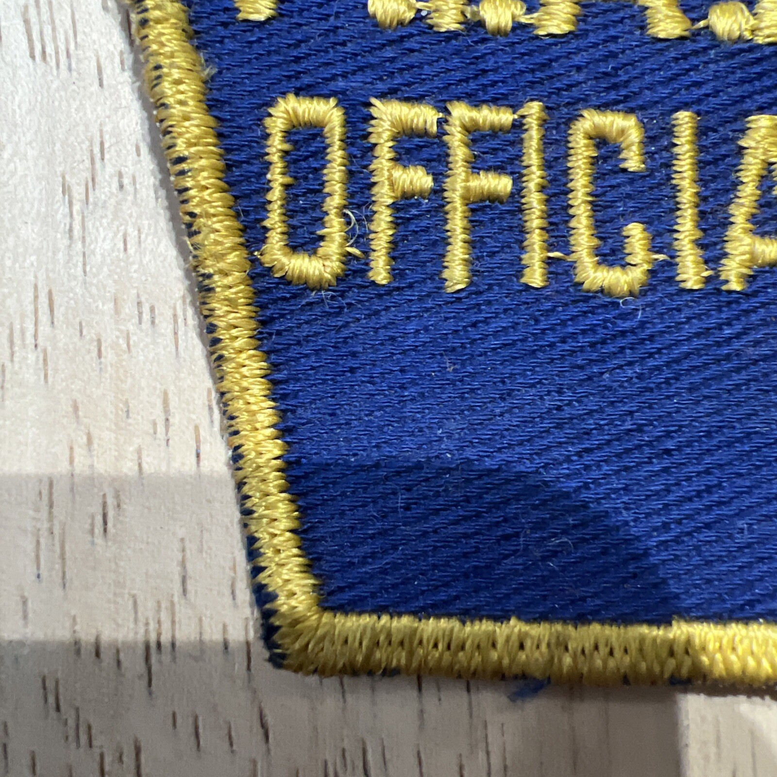 Vintage P. I. A. A. Official Patch PA Inter scholastic Athletic Association