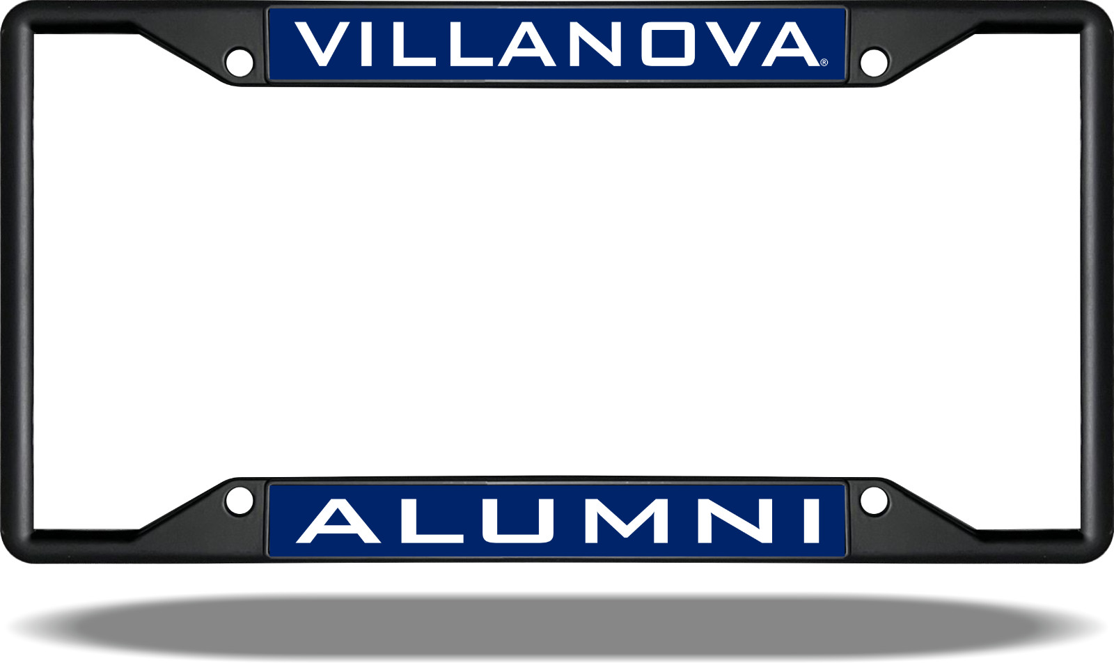 Villanova ALUMNI Black License Plate Frame