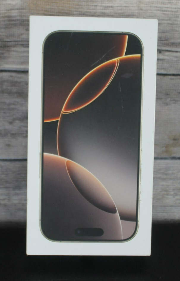 IPhone 16 Pro Box Only - Phone not included- Bronze