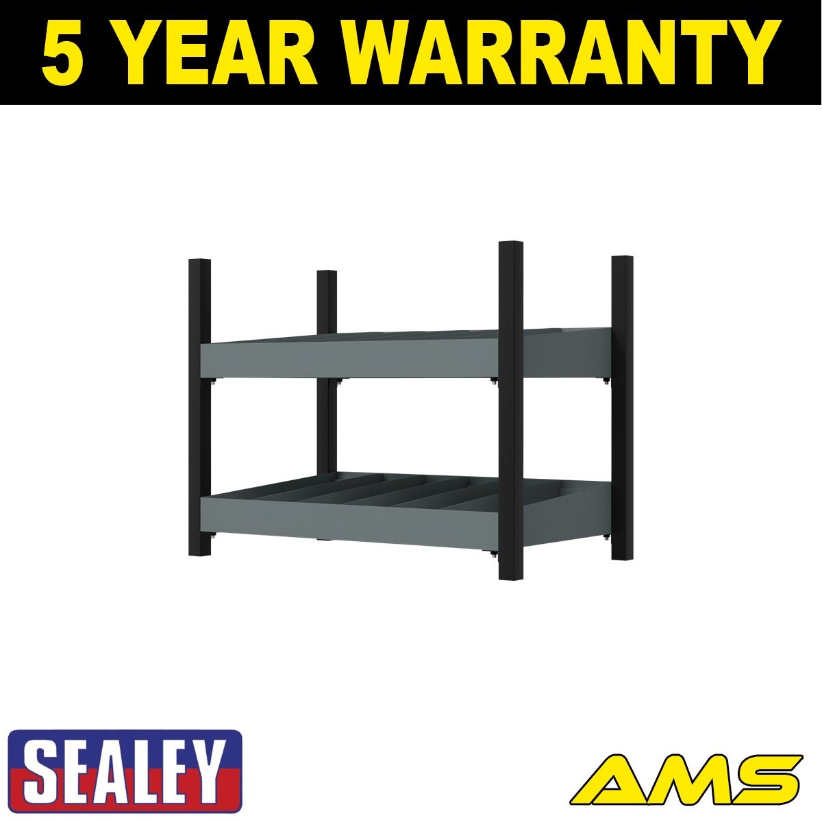 Sealey Modular Storage Mid Unit 2 Compartment Shelve 580mm APMRM4