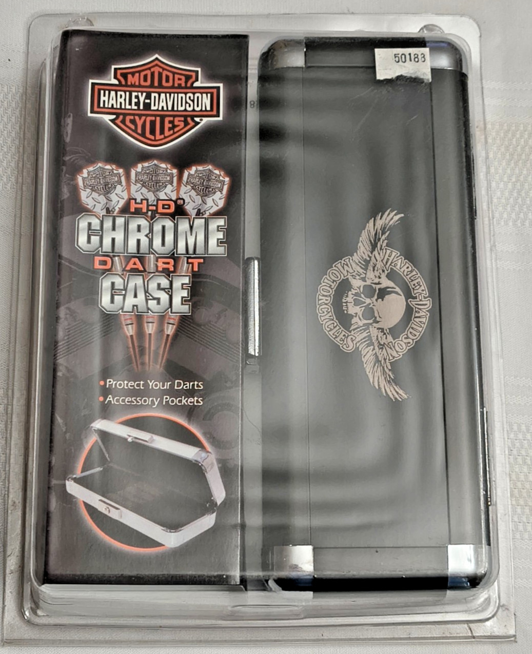 Harley Davidson H-D Chrome Dart Case, New