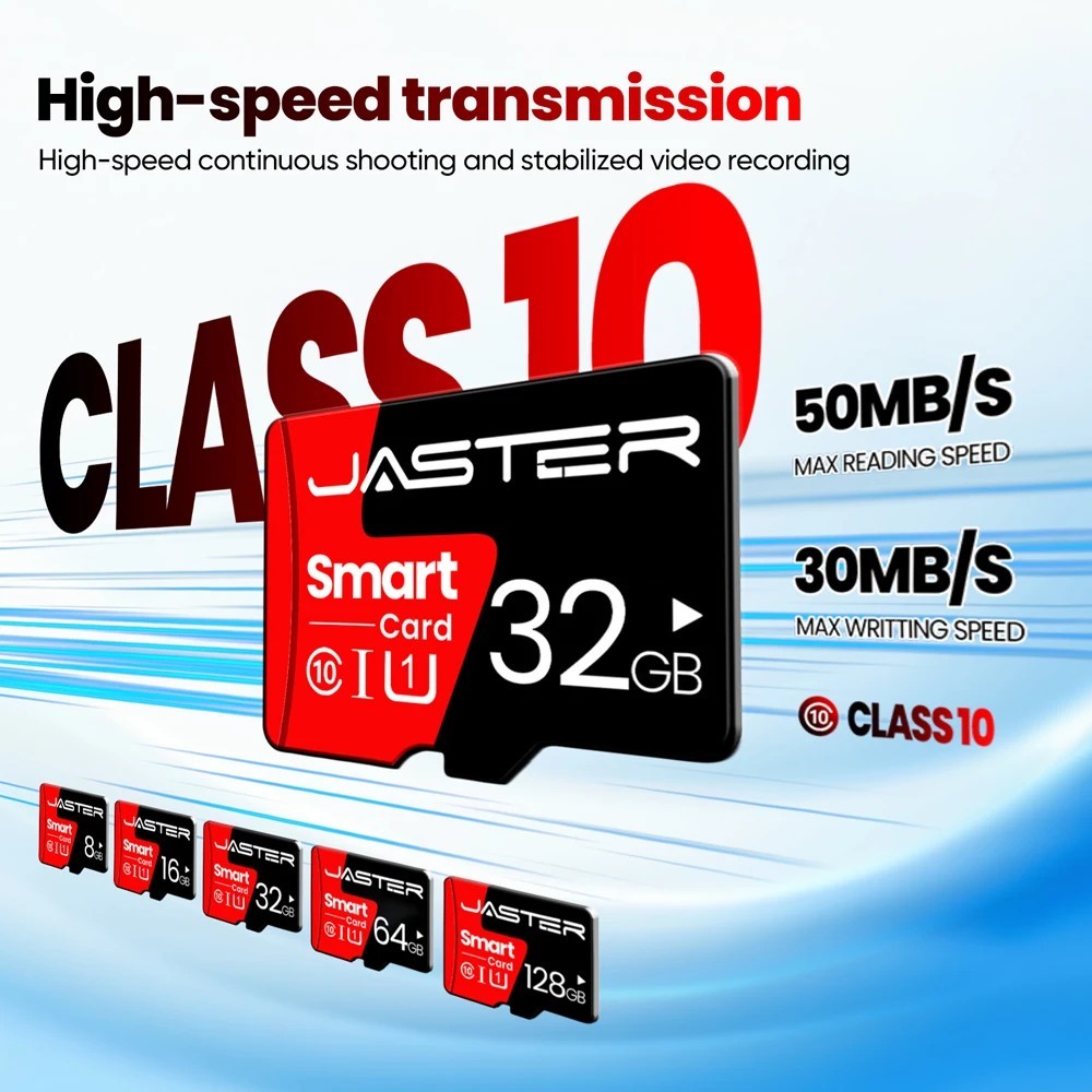 Micro SD Memory Card Class 10 TF Card High Speed 16GB 32GB 64GB Storage