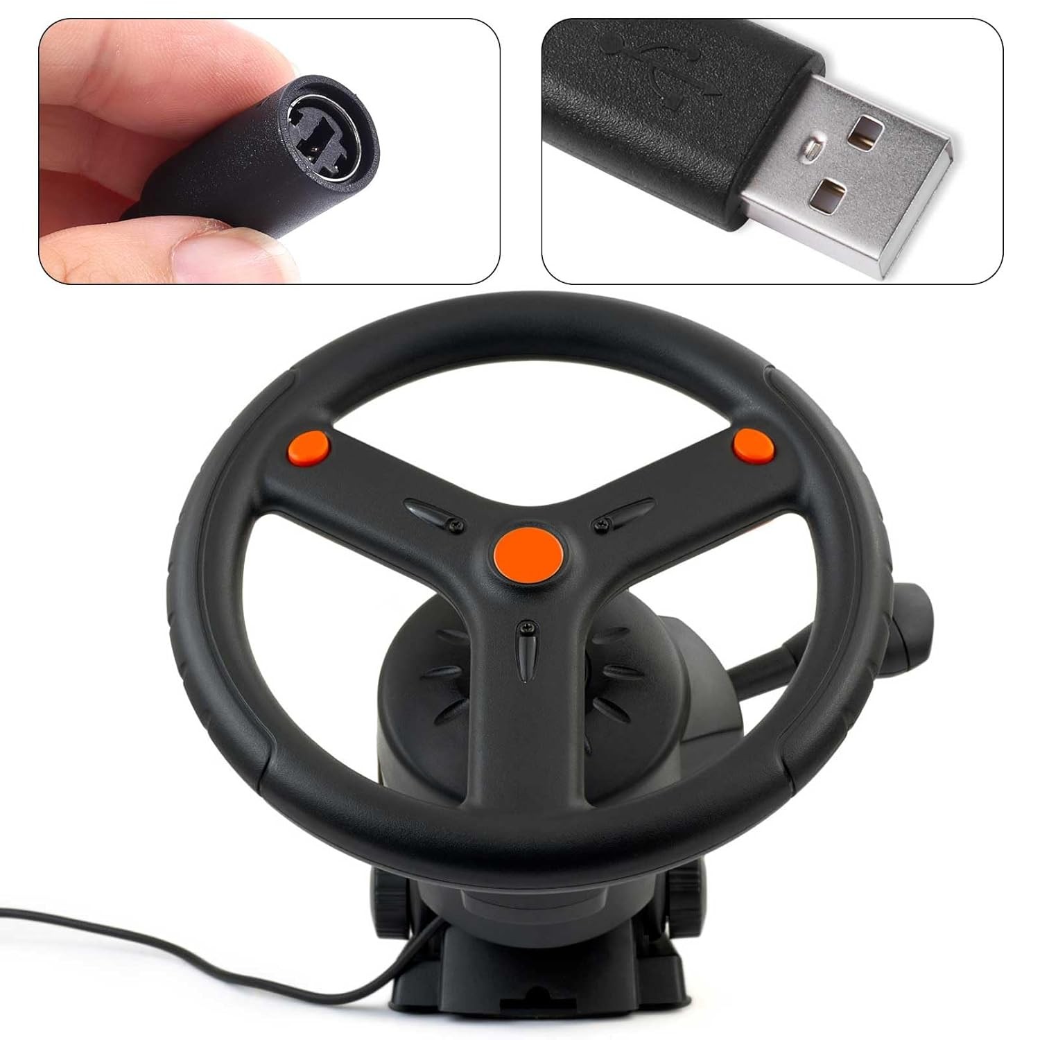 USB Breakaway Cable for Racing Wheel