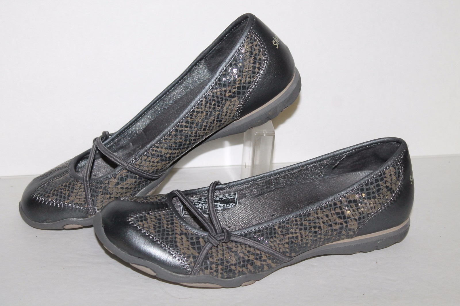 Skechers Jubilee Nocturne MJ Casual Shoe, #21844, Gunmetal, Women's US Size 7