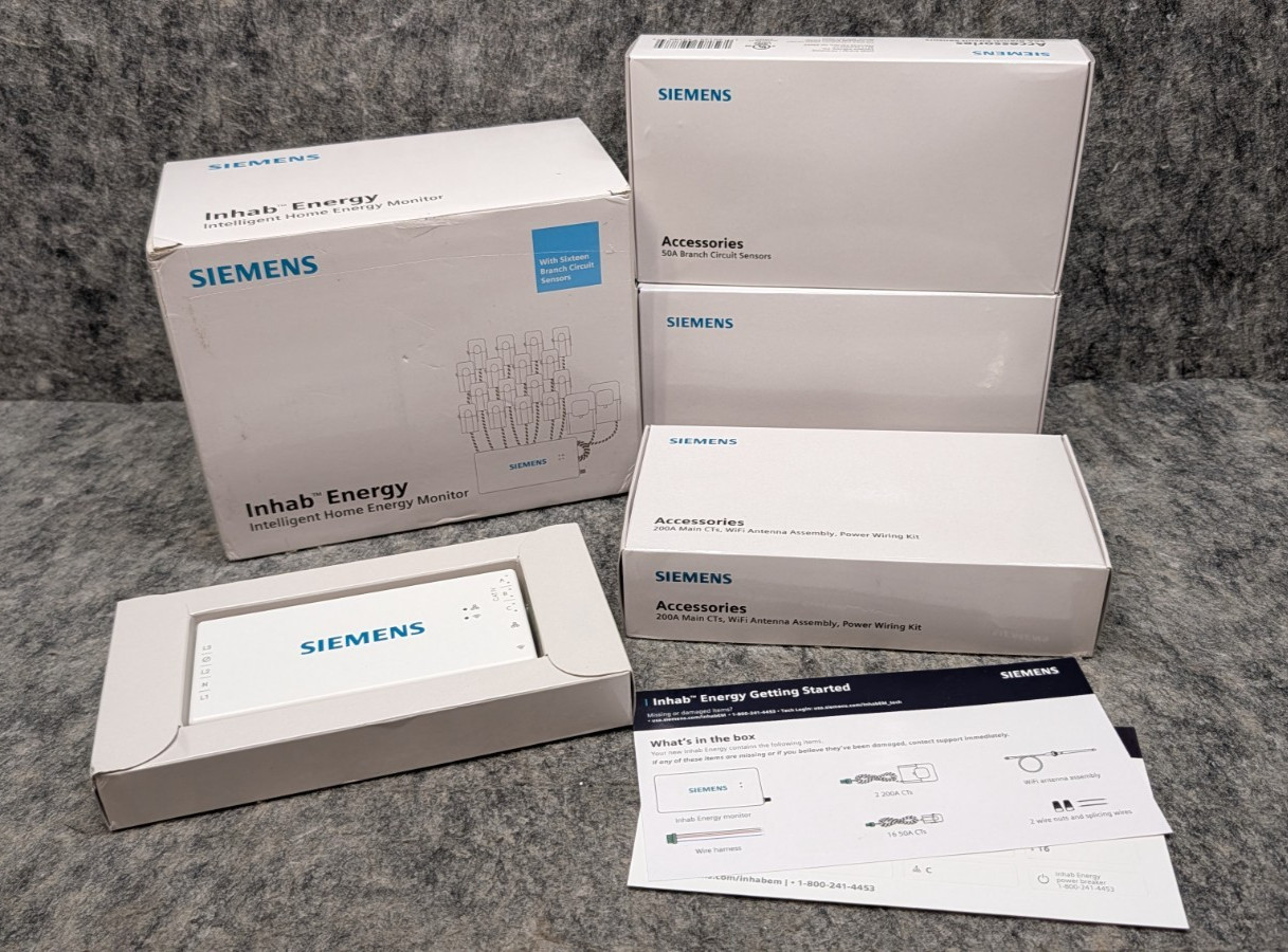 SIEMENS Inhab Energy Home Circuit Metering System Single Phase 240V 🔥New🔥
