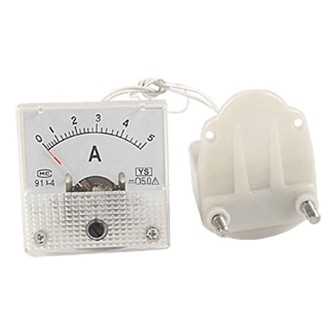 DC 5A Analog Ammeter Panel AMP Current Meter 91L4 0~5A DC