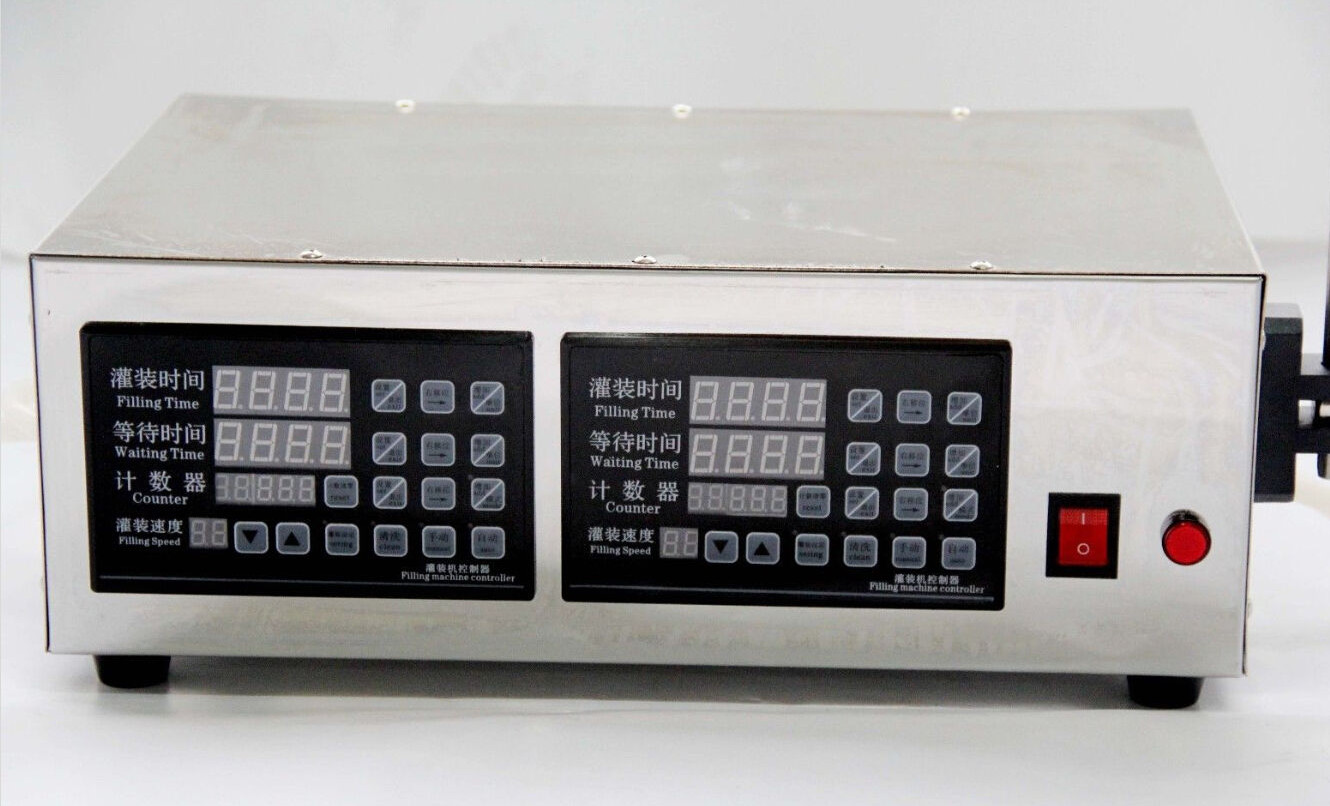 double head Microcomputer Automatic Water Liquid Filling Machine 3500ml b