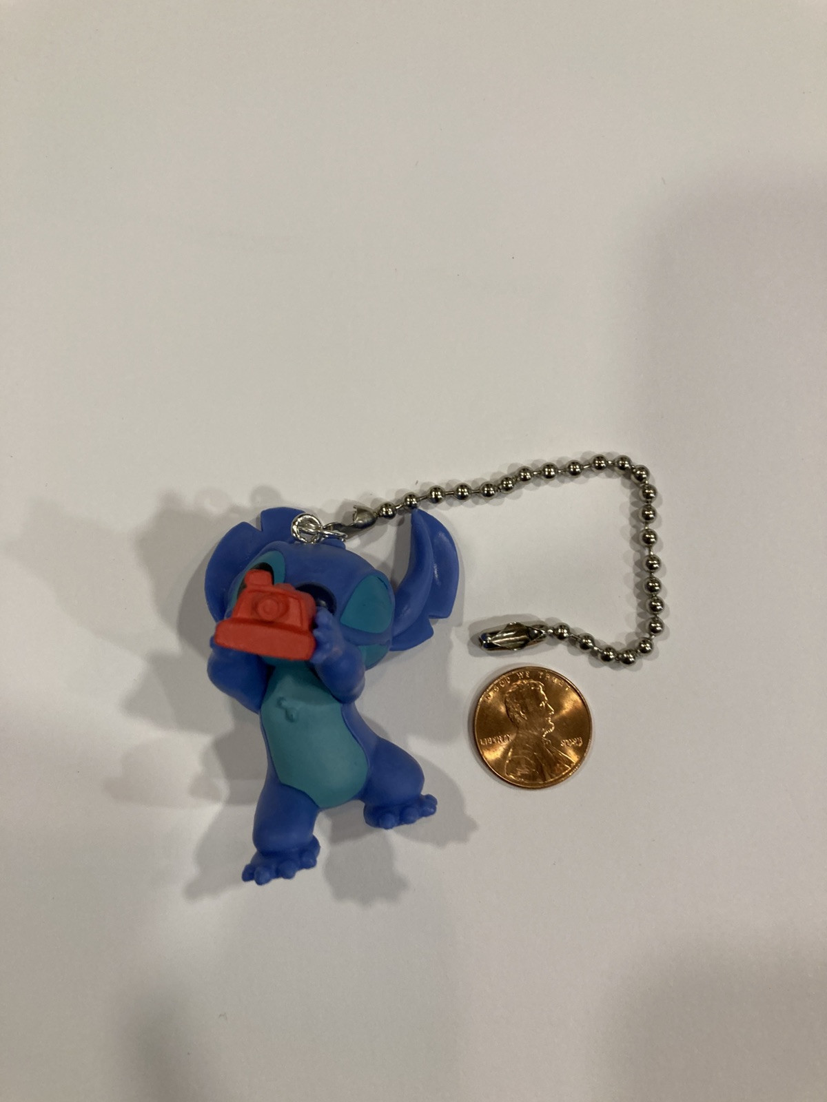 STITCH CAMERA ADORABLE DISNEY CHARACTER CEILING FAN CHAIN LIGHT SWITCH PULL NEW