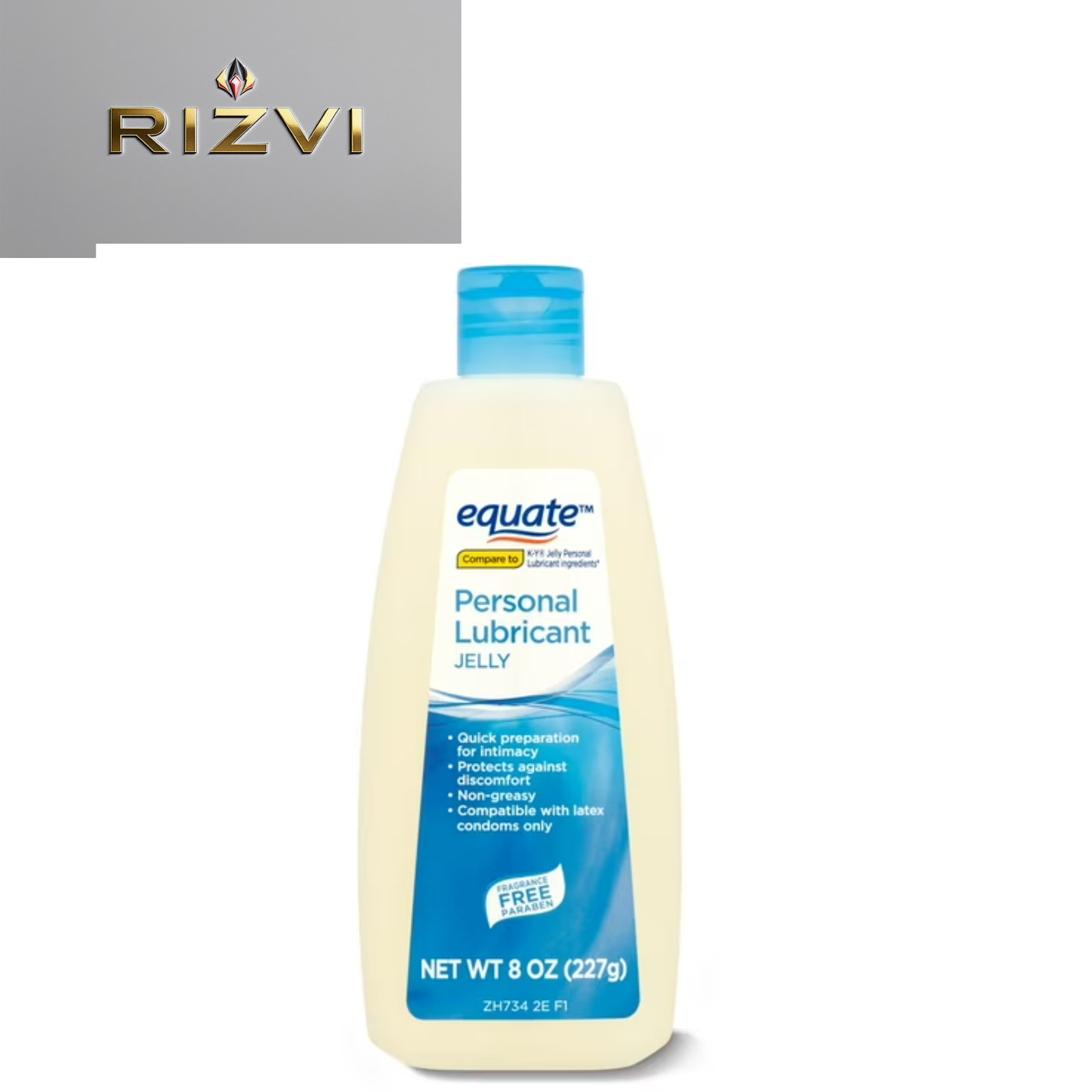 Equate Personal Lubricant Jelly, 8 oz, Compare to K-Y® Jelly Personal Lubricant