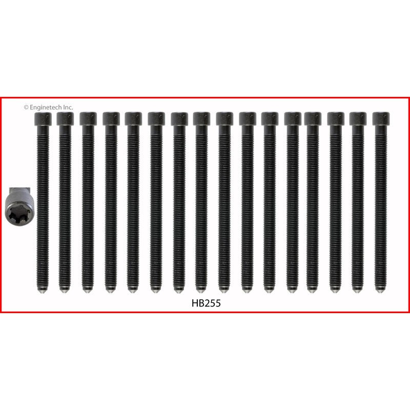 Enginetech Engine Cylinder Head Bolt Set HB255;