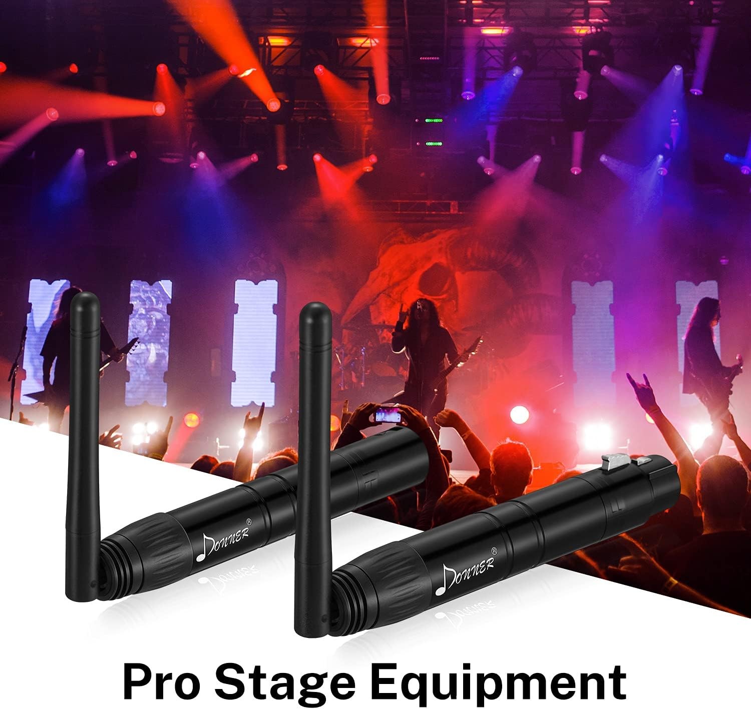 Donner DMX512 2.4G Wireless DMX Transceiver System DJ Stage Lighting