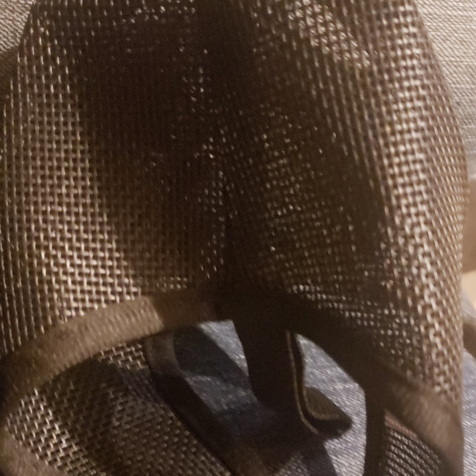 Mesh Dog Muzzle Brown Breathable Adjustable Comfortable Mesh Pet Face Guard