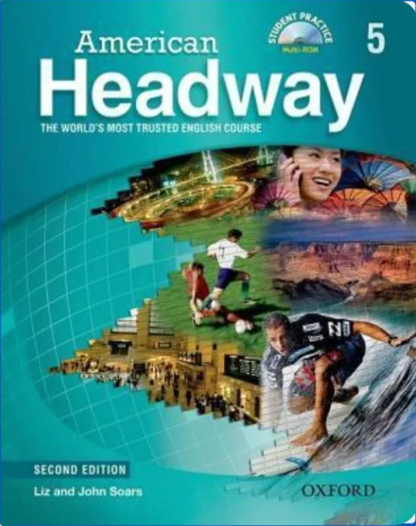 American Headway Second Edition Student Practice Book 5 with Multi-ROM