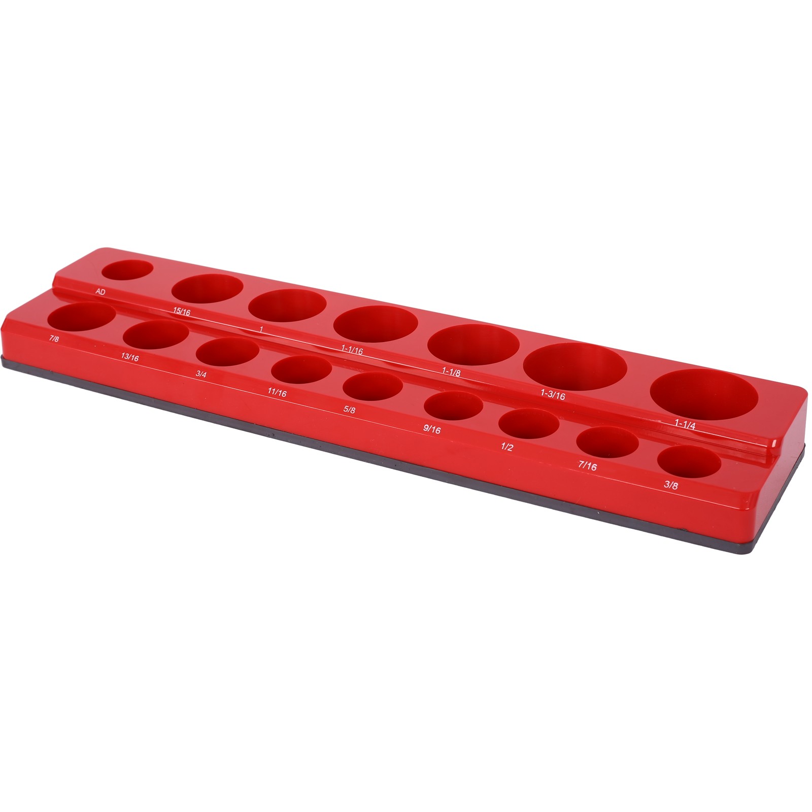 Magnetic Socket Organizer Set 68 Slots Socket Holder Set Includes 1/4" 3/8" 1/2"