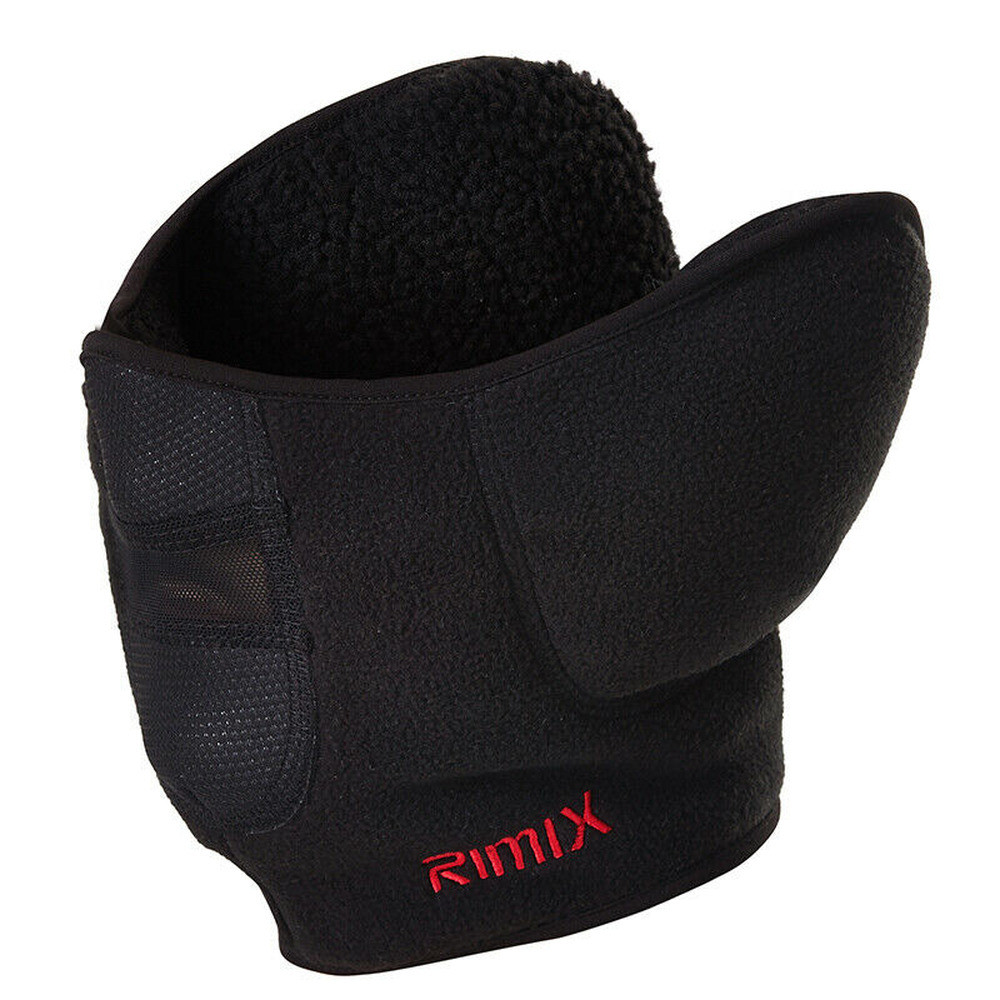 Men Women Polar Fleece Ear Warmer Winter Half Face Mask Mouth Cover Breathable
