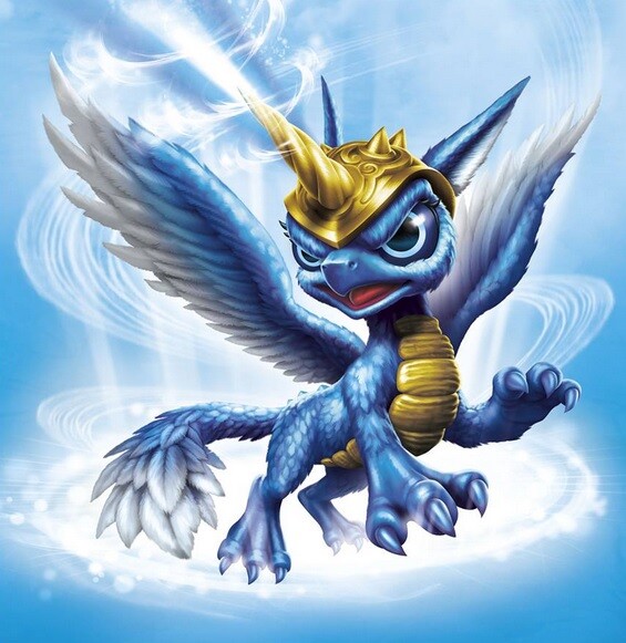 Skylanders Swap Force Horn Blast Whirlwind Max 65,000 coins & Max Level NFC Card