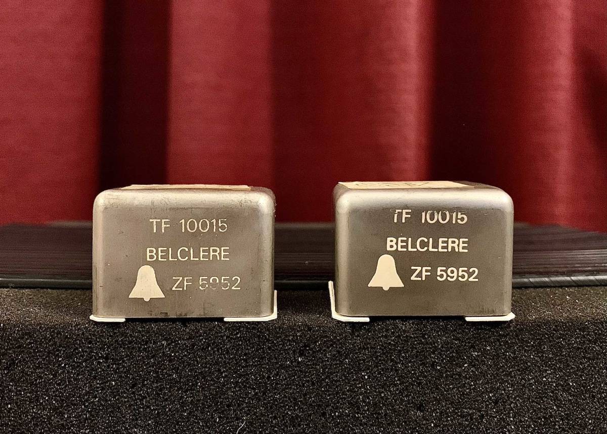 2X BELCLERE TF 10015 INPUT TRANSFORMER PAIR - VINTAGE NEVE CONSOLE, W/ WIRING