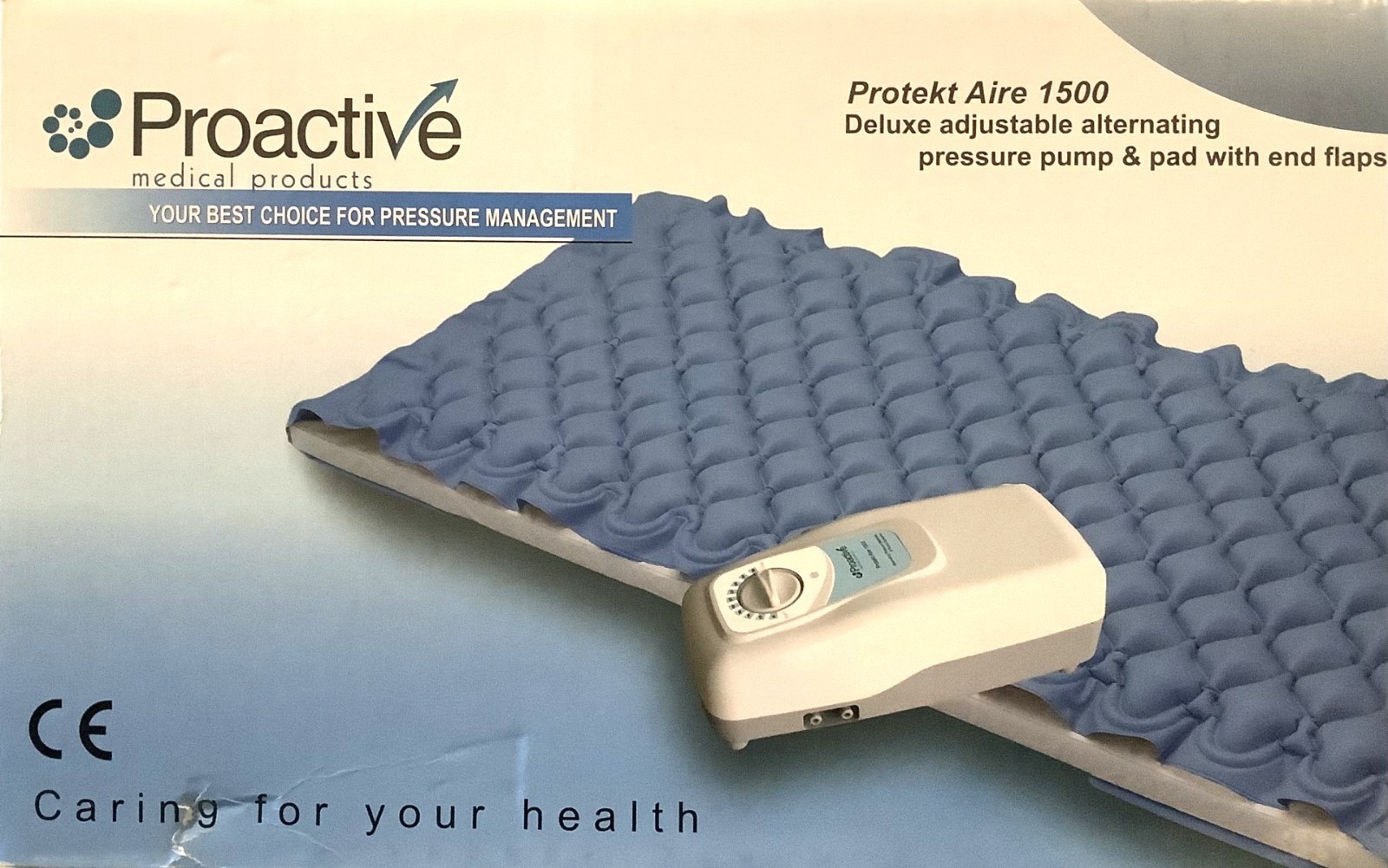 PROACTIVE Protekt Aire 1500 Alternating Pressure Pump and Pad with Flaps