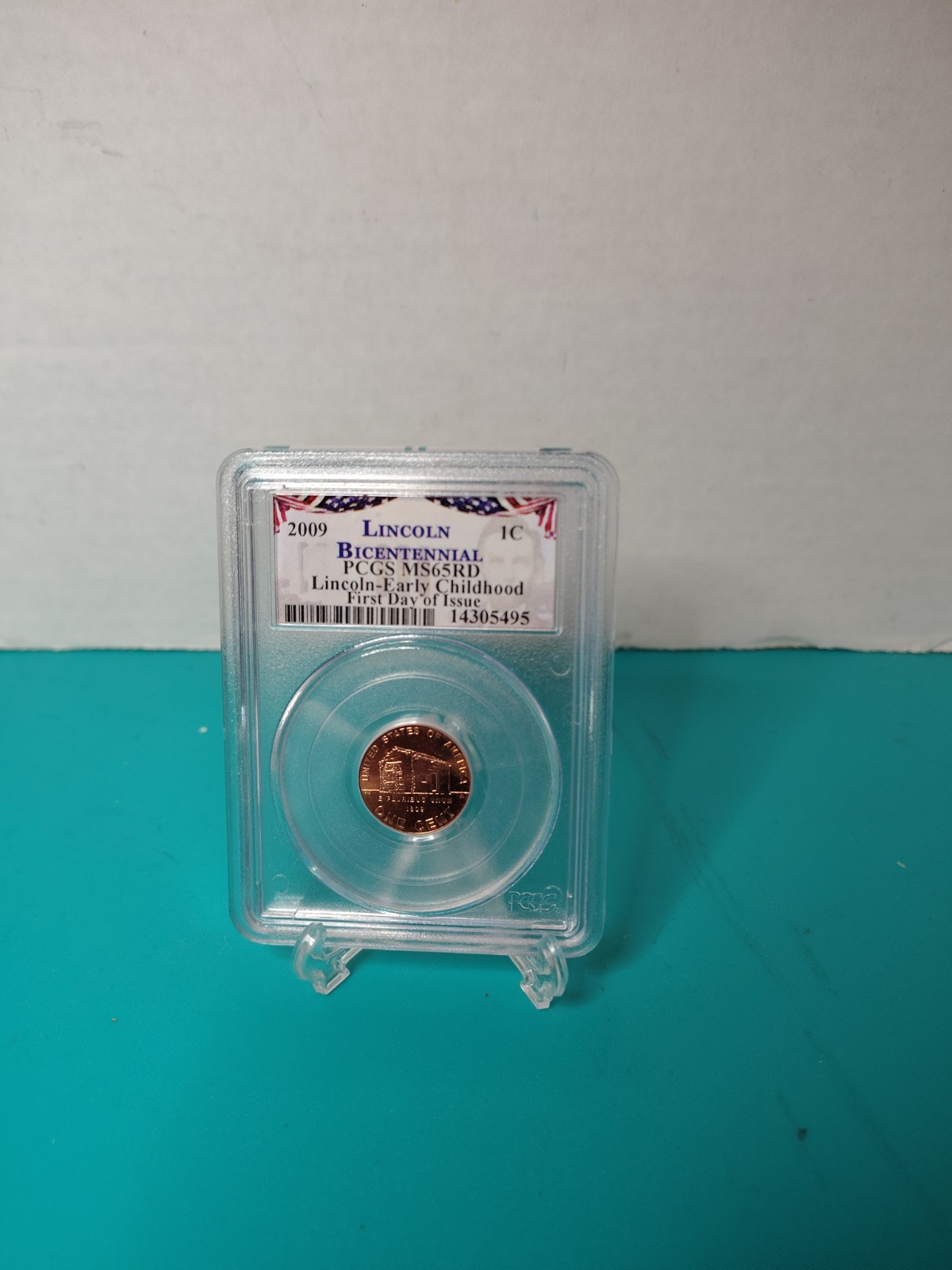 2009 1C Lincoln-Early Childhood First Day of Issue MS 65RD Lincoln Cent