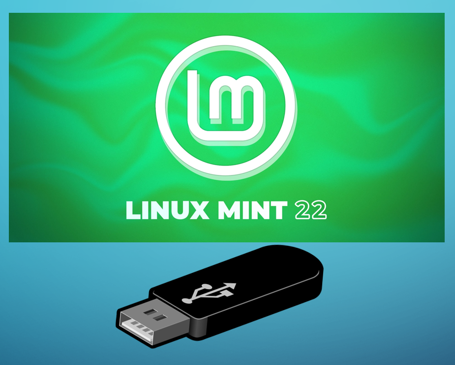 Linux Mint 22 Wilma Cinnamon Linux Bootable Live USB Flash Drive 64 Bit