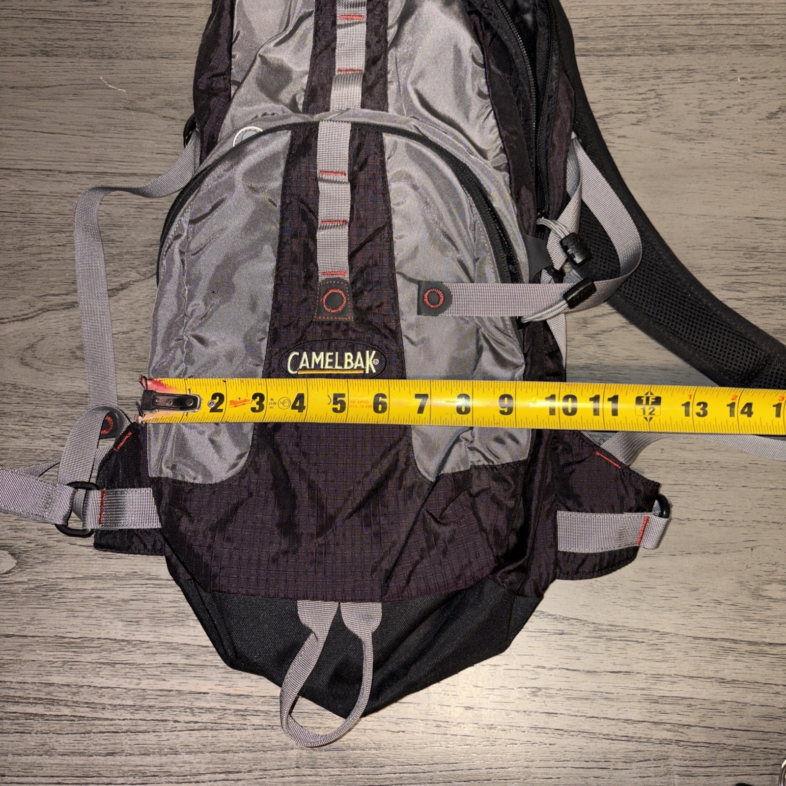 CamelBak Cloud Walker Hydration Pack Backpack Black Gray NO Bladder