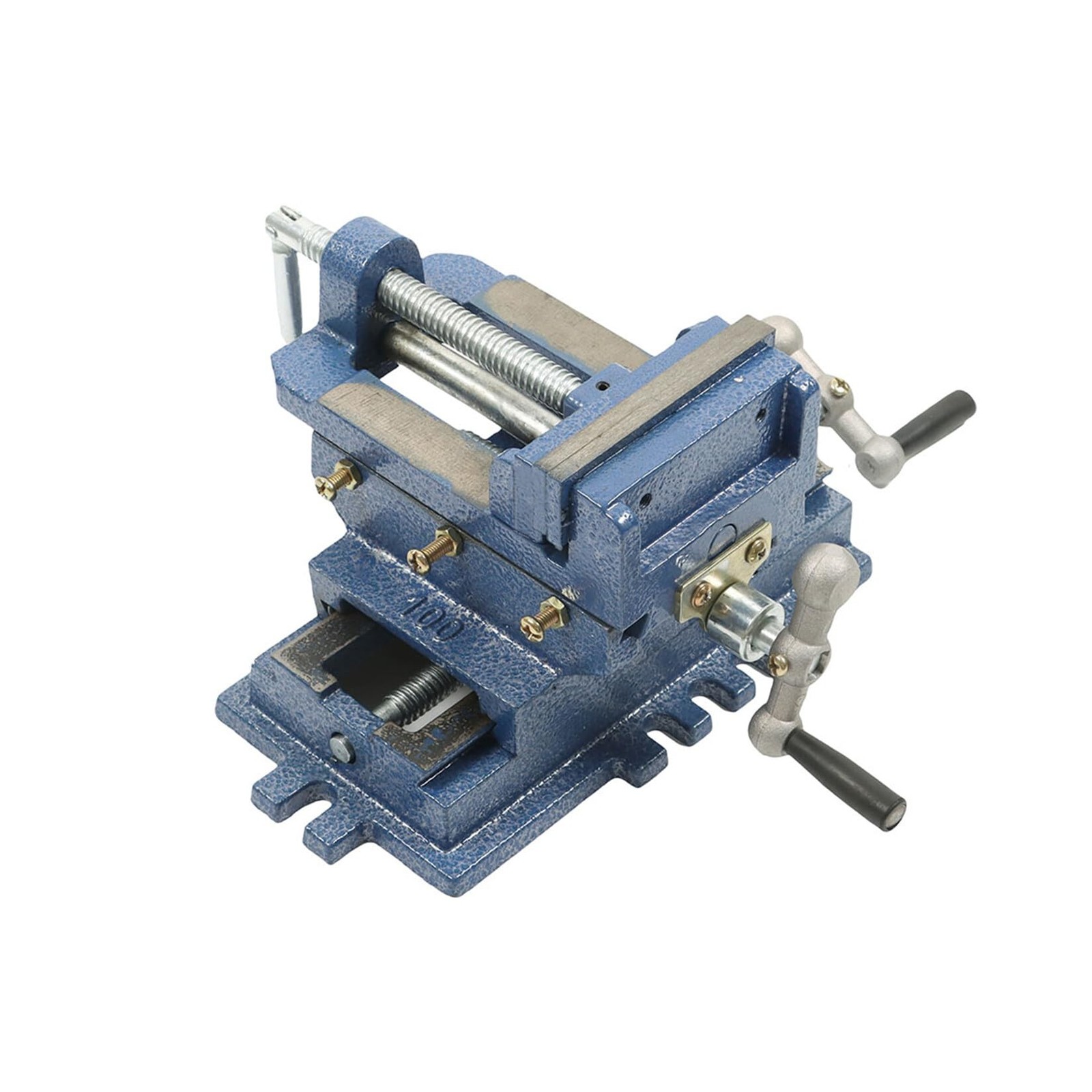 Findmall 4 Inch Cross Slide Drill Press Heavy Duty Benchtop Cross Slide Vise