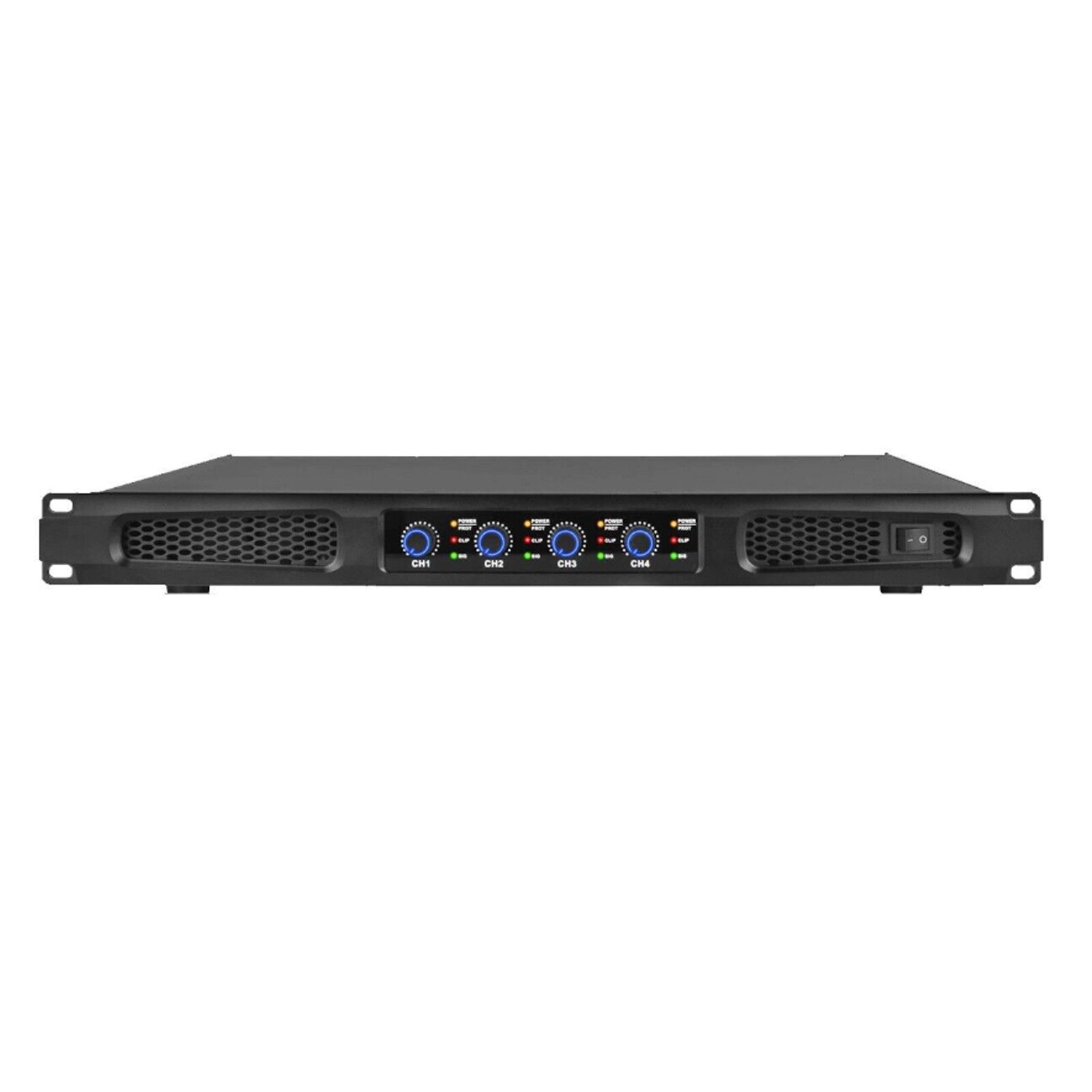 High-Tech 5200W 4-Channel Class D Digital Power Amplifier 5200-Watts PEAK Output