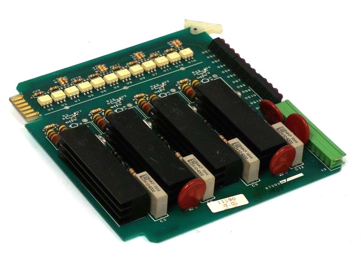 USED TELEMOTIVE E7203-1 SOLID STATE RELAY BOARD E72031