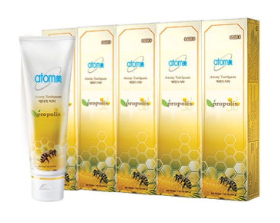 ATOMY Toothpaste Oral Care Propolis Natural Green Tea Extract 5pcs Made in Korea