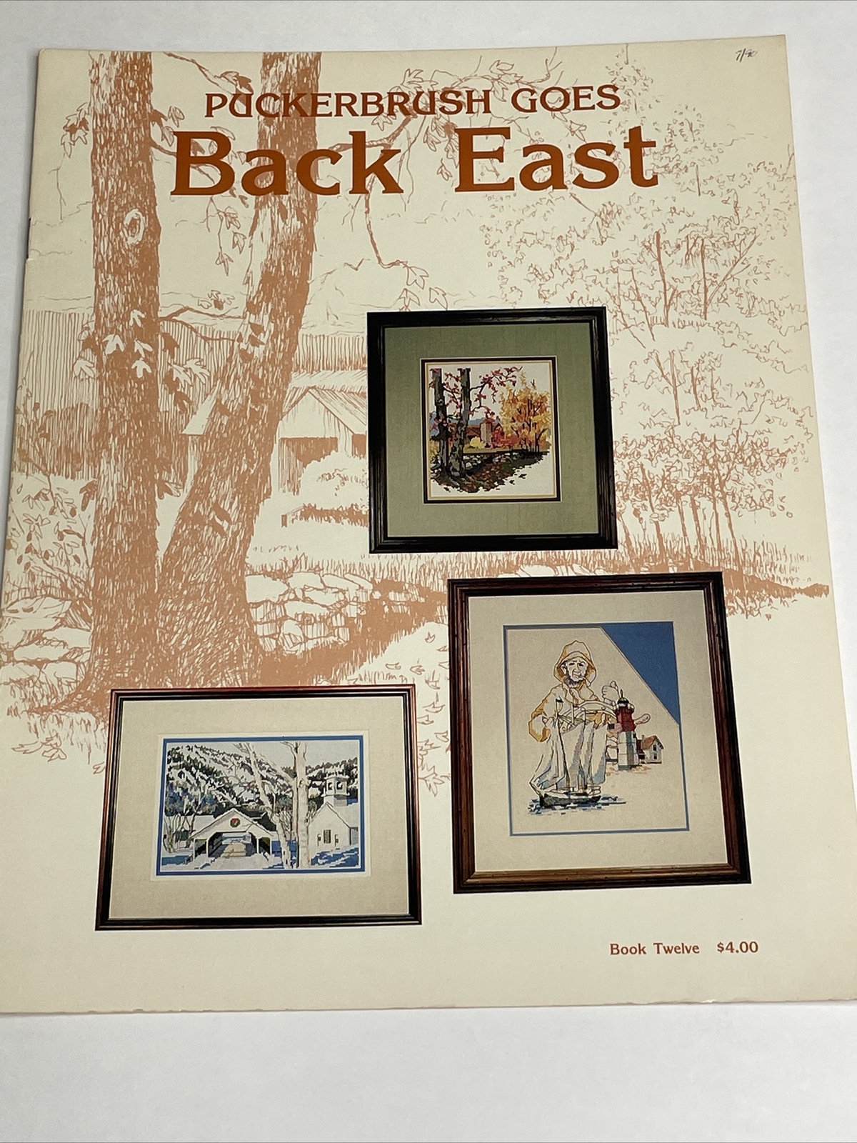 Puckerbrush Goes Back East Book Twelve Cross Stitch Pattern