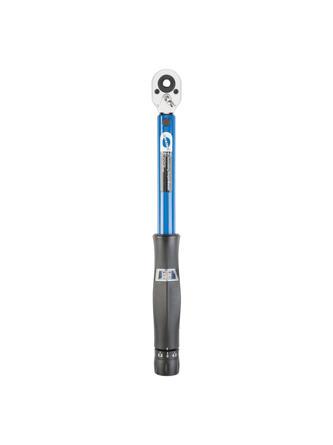 Park Tool TW-6.2 Ratcheting Click-Type Torque Wrench 10-60Nm Blue/Black