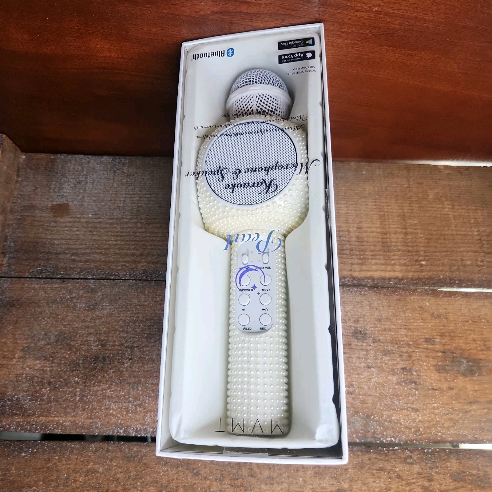 Pearl Sing Your Heart Out Karaoke Microphone & Speaker,  Bluetooth