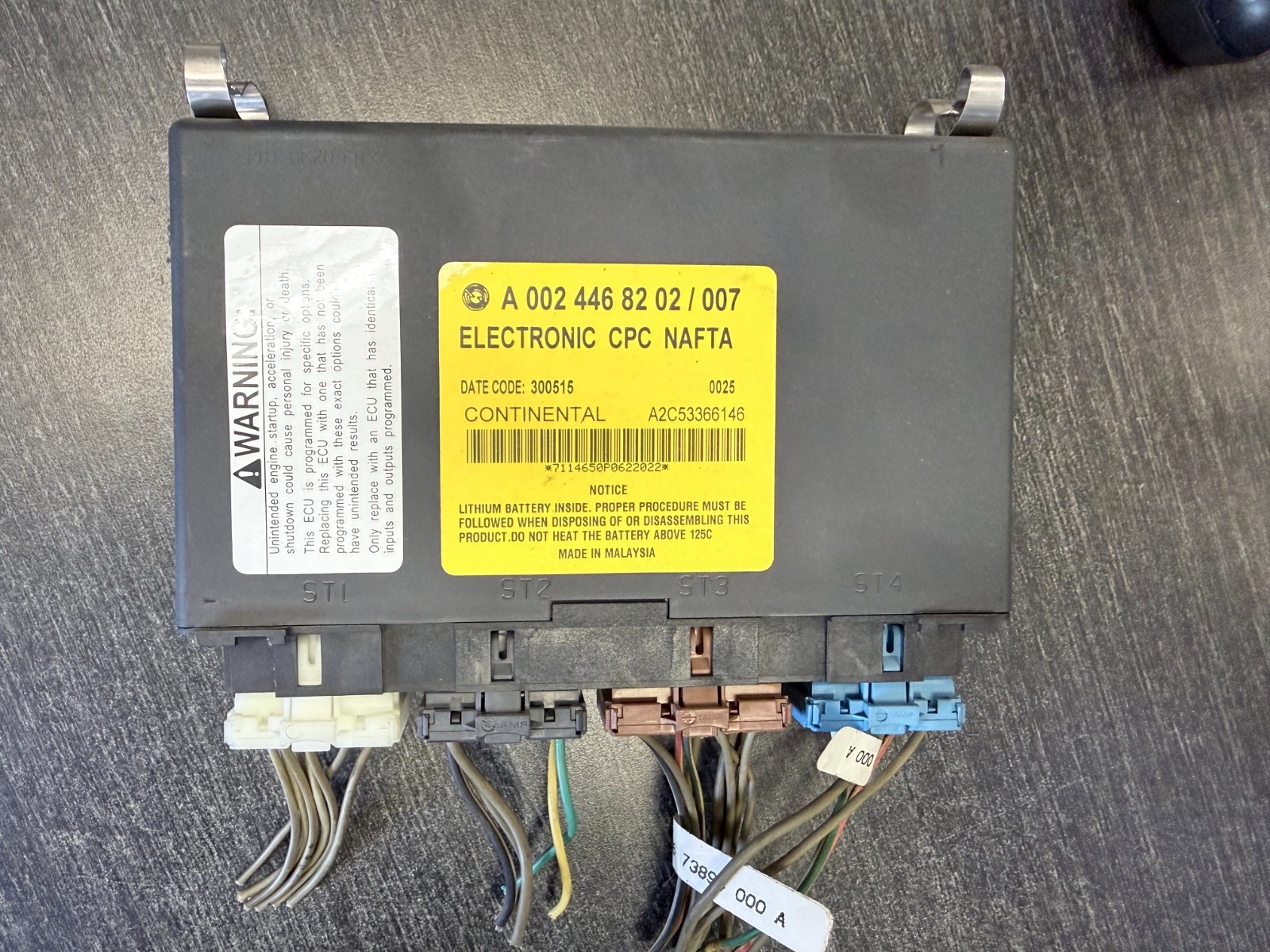Freightliner CPC Module A0024468202 Electronic CPC NAFTA A2C53366146 OEM Used
