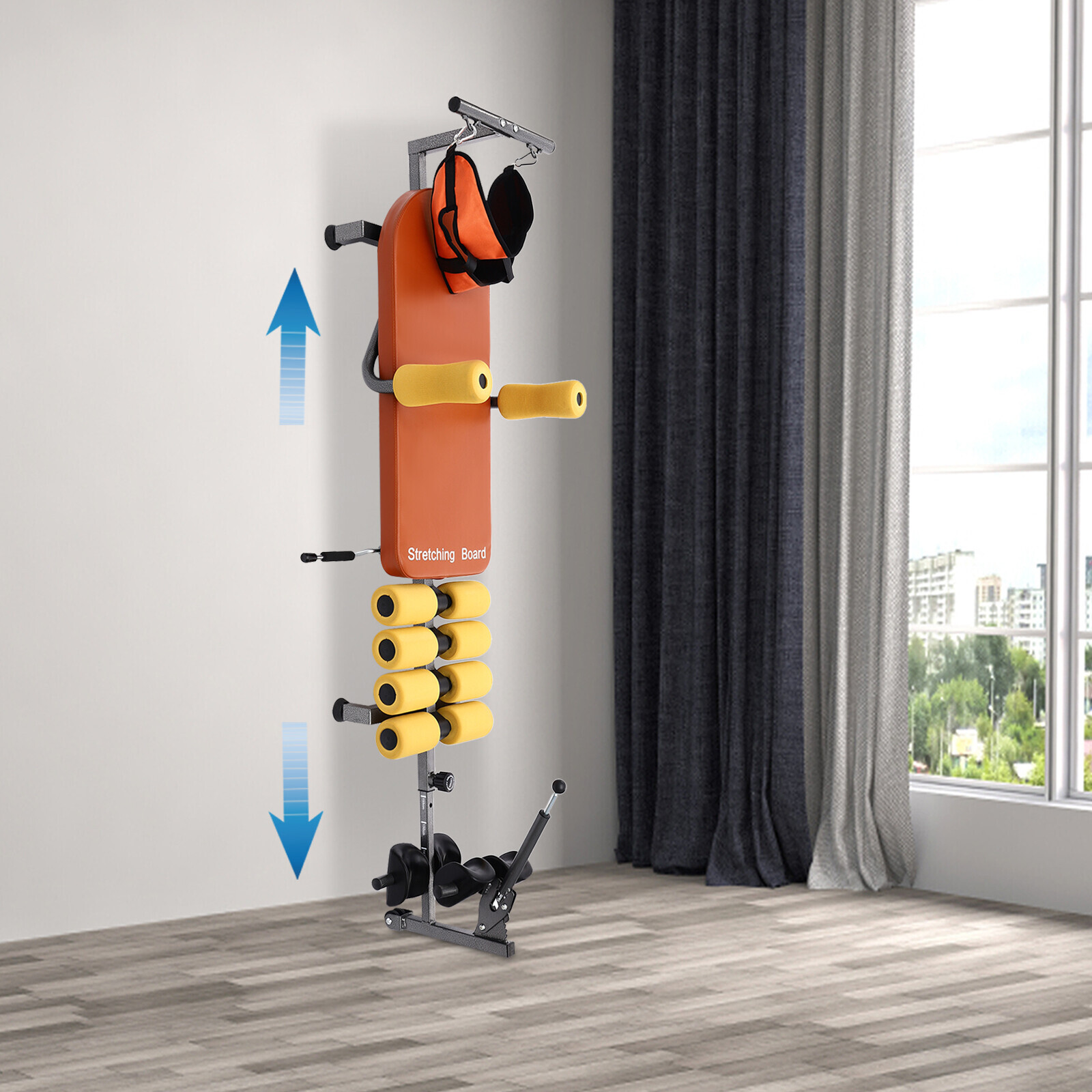 Ergonomic Back Stretch Bench for Neck and Spine Decompression Relief