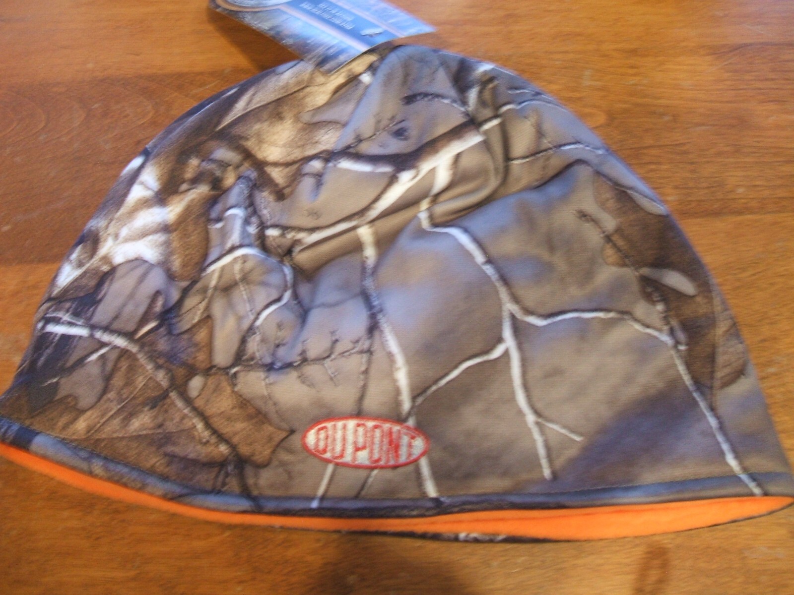 Pioneer Seed Company RealTree Beanie reversible camo orange w/tags