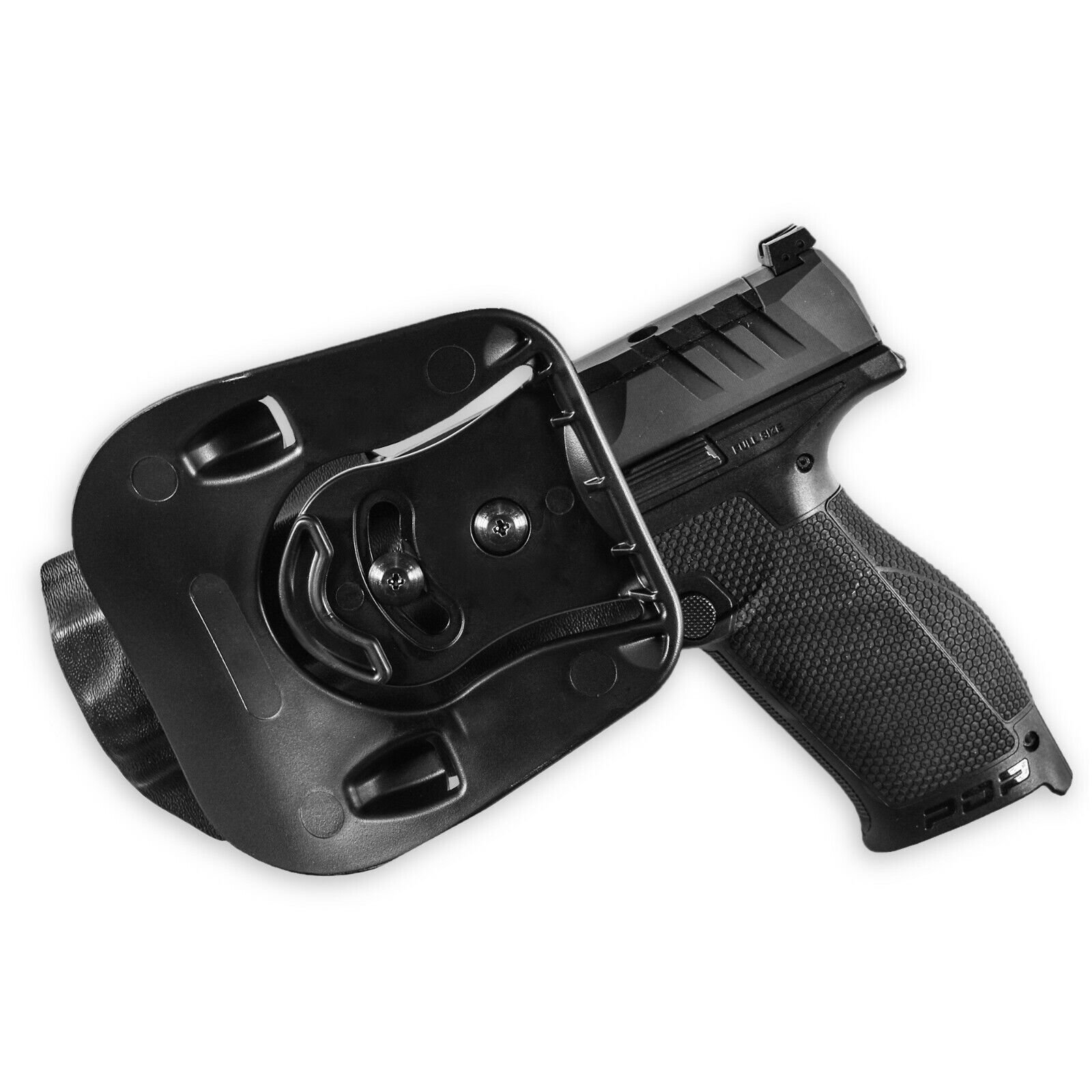 WHOLEGUNS OWB Kydex Holster WALTHER PDP COMPACT/4"/4.5" - Paddle
