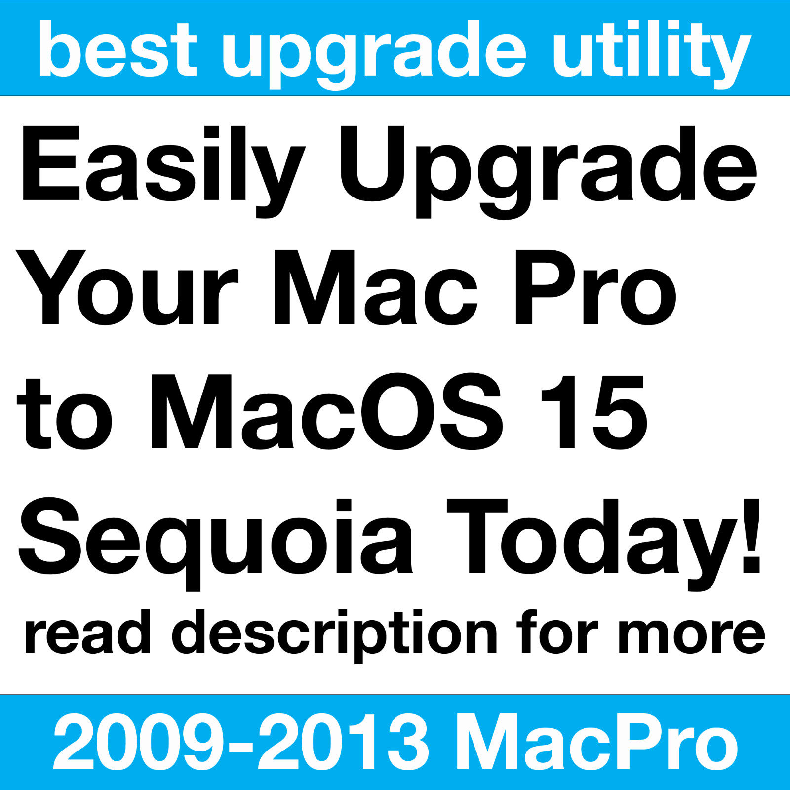 Mac Pro macOS 15 Sequoia USB Update Utility 4 Complete Instructions