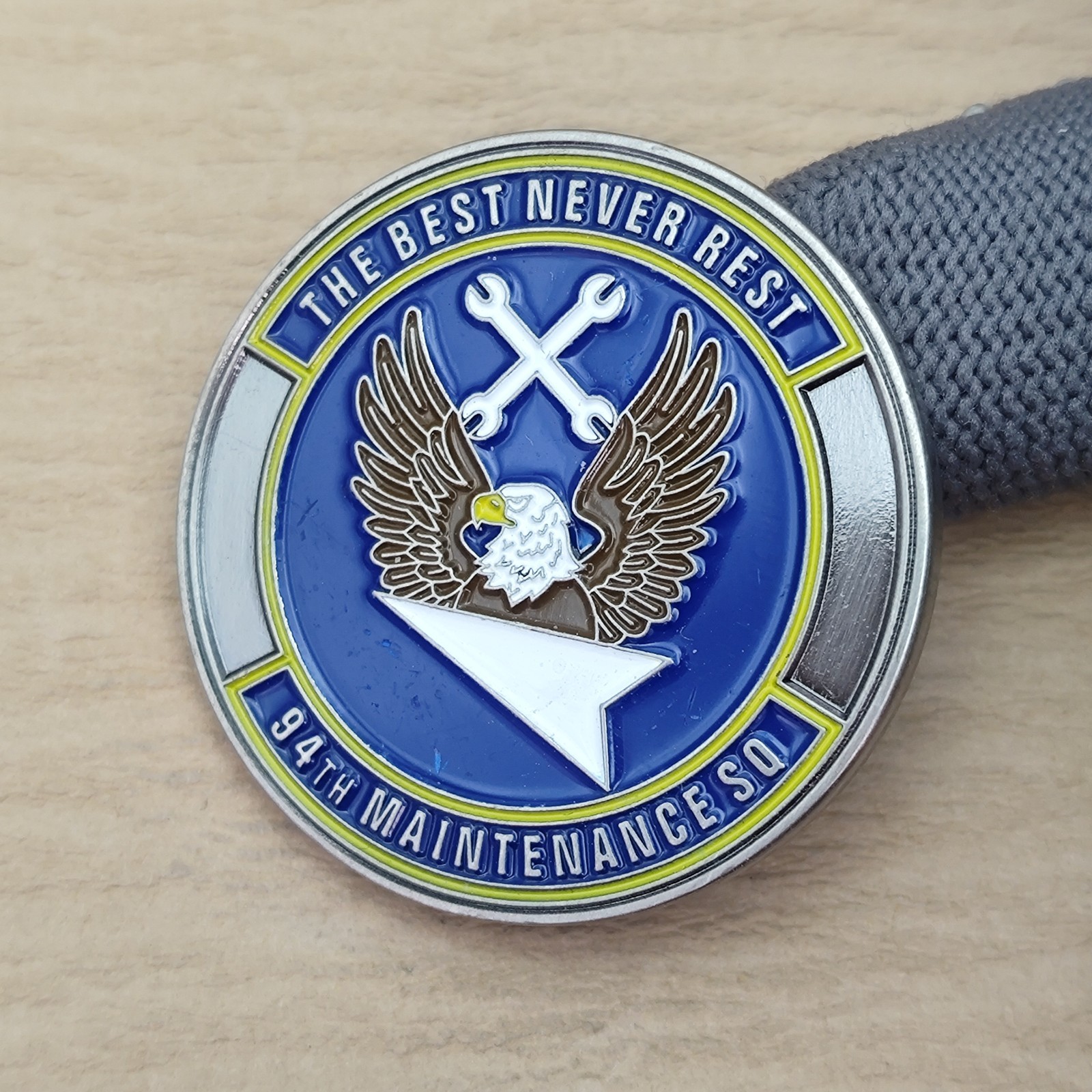 94th Maintenance Sq Challenge Coin