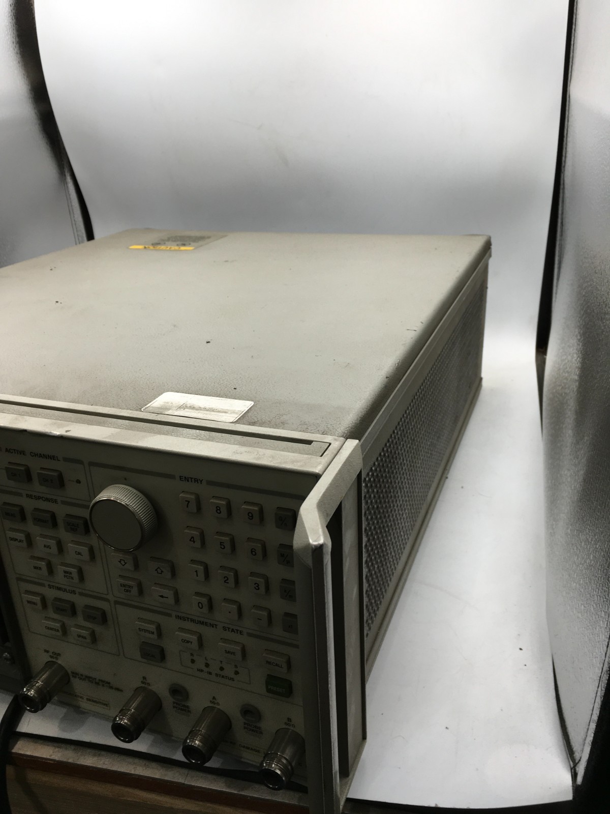 HP 8753C 3GHz RF Network Analyzer (OPT 002, 006, 010) Tests OK, NO S-Param Set