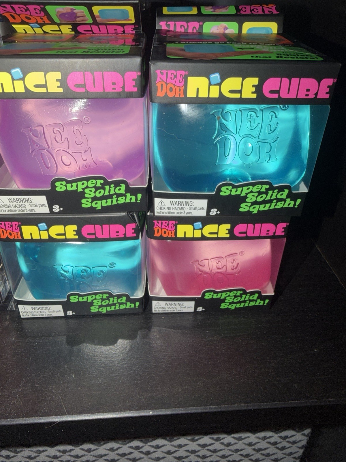 Lot of 4 needoh nice cube