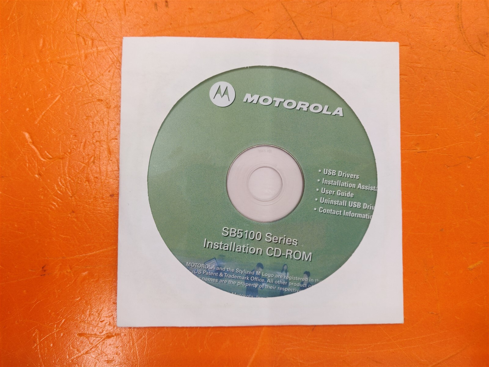 ⭐️⭐️⭐️⭐️⭐️ Motorola SB5100 Series Cable Modem Software Installation CD-ROM