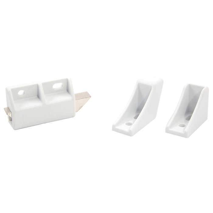 Compx Timberline D300DL - WHT Double Door Latch (White)