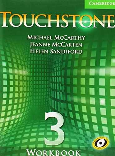 Touchstone Level 3, - Paperback, by McCarthy Michael; McCarten - Very Good o