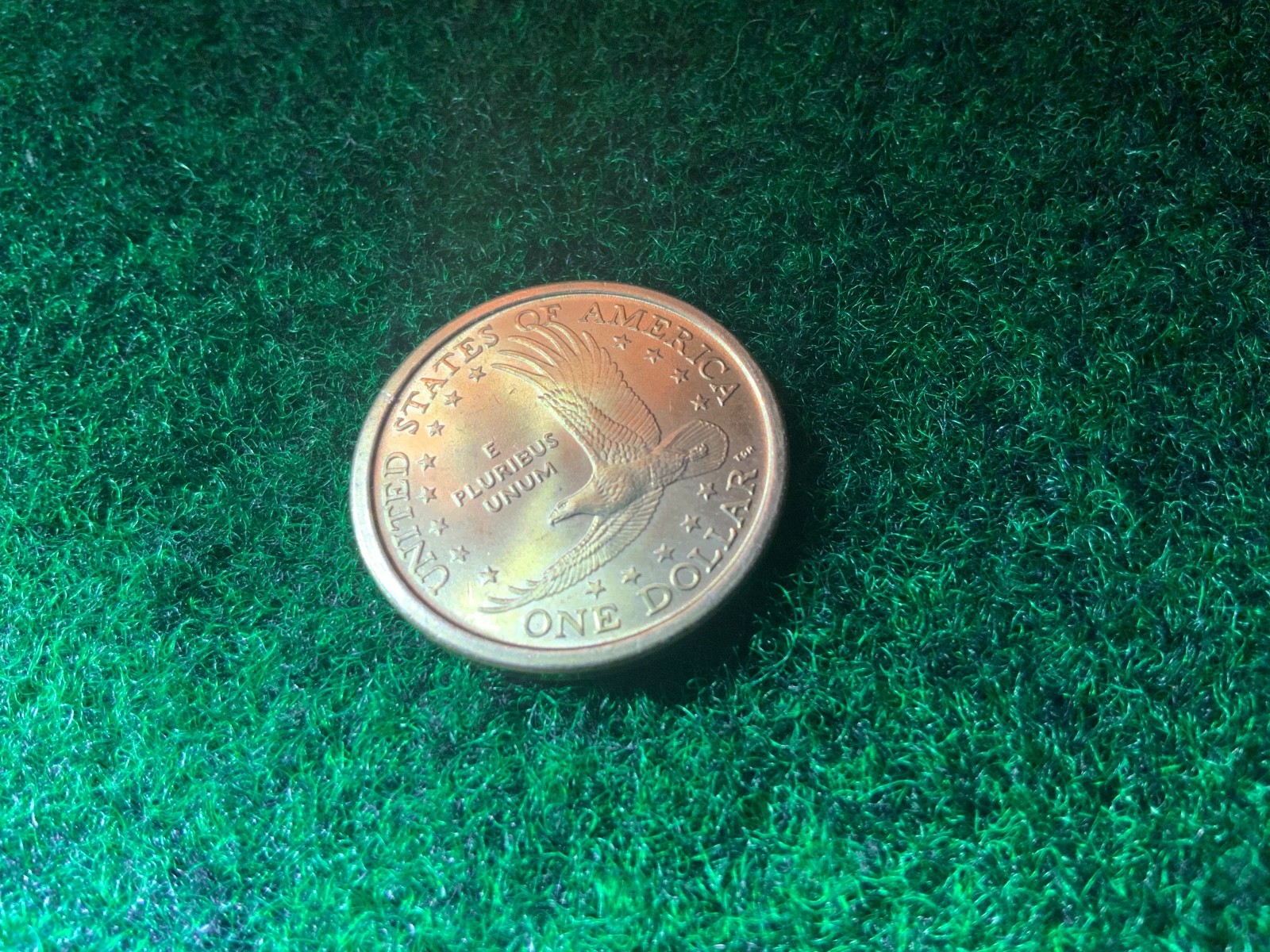 Sacagawea Wounded Speared Eagle 2000 P 1$ Dollar Coin Nice