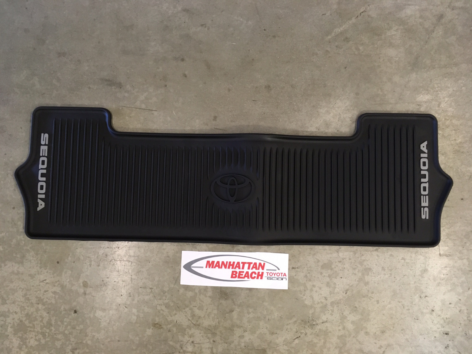 OEM 2012-2022 SEQUOIA 3RD ROW ALL WEATHER FLOOR LINER MAT PT908-0C163-02 GENUINE