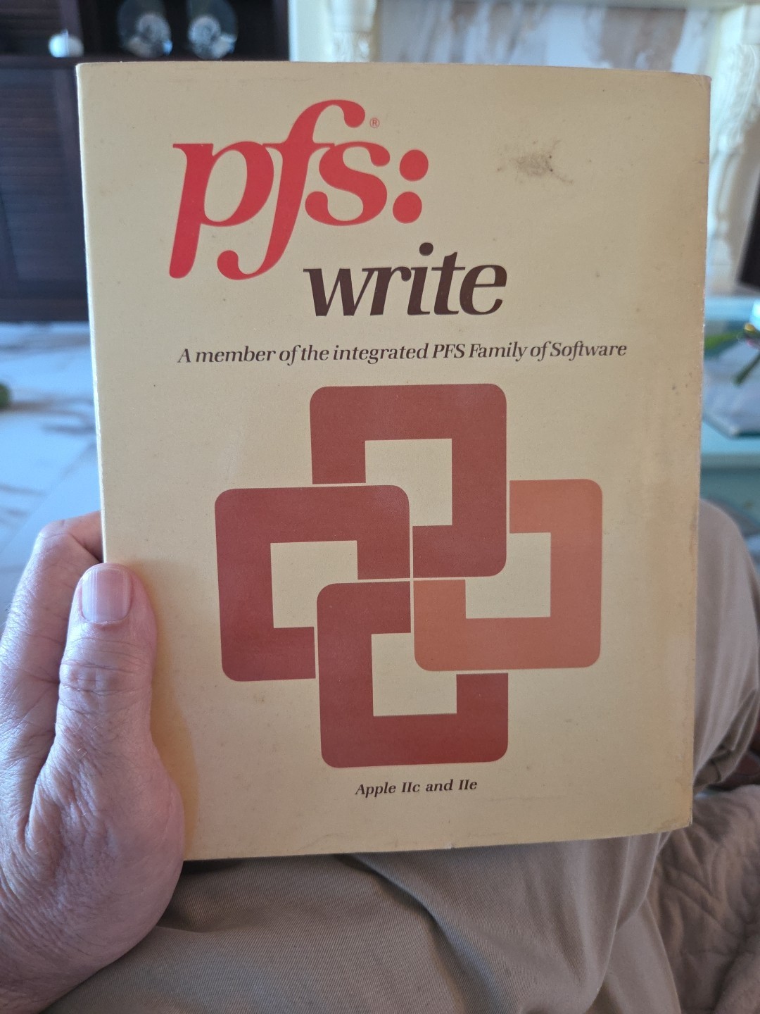 Apple IIC IIE PFS WRITE