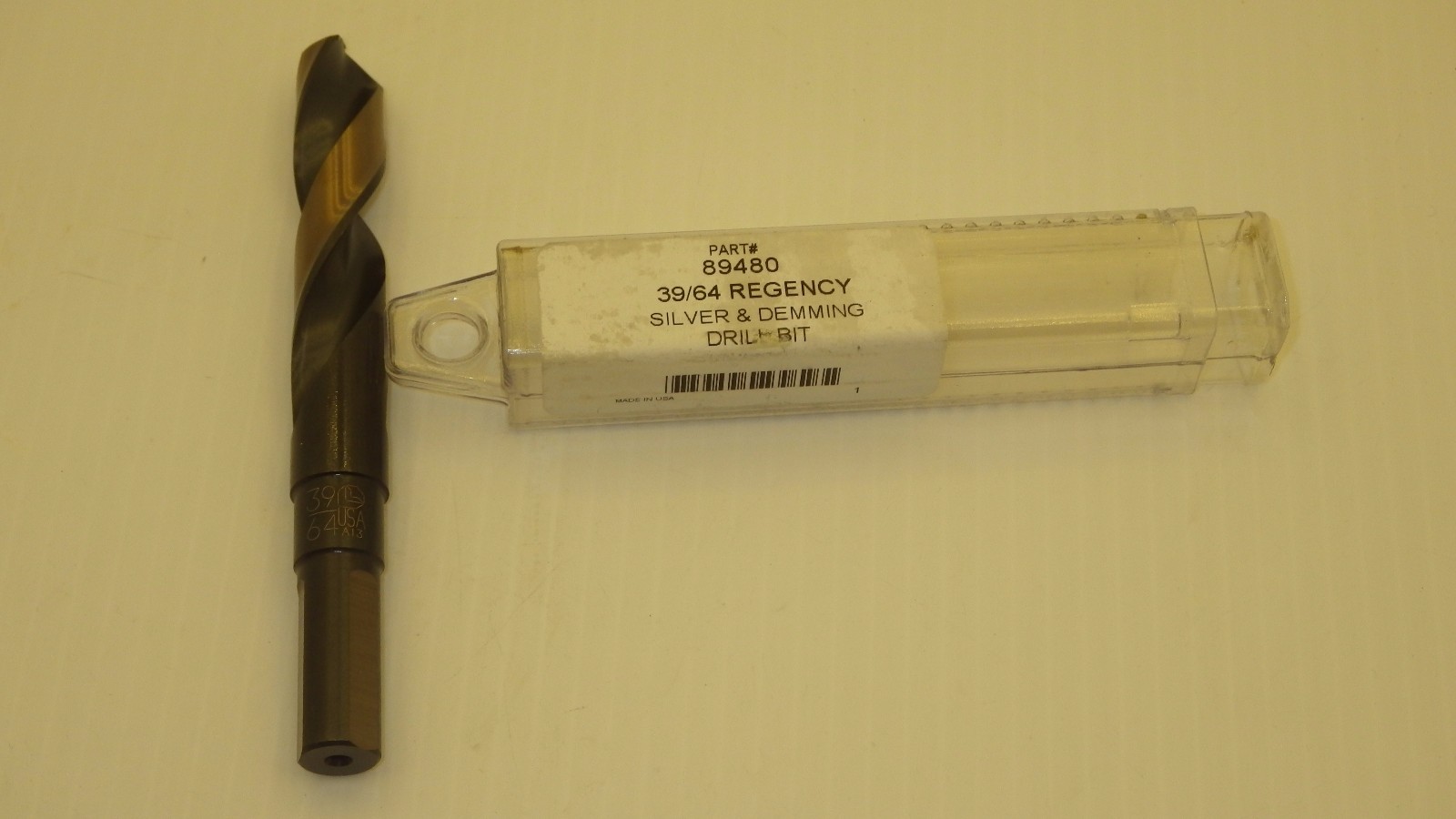 LAWSON 89480 39/64" REGENCY SILVER & DEMING DRILL BIT NIB