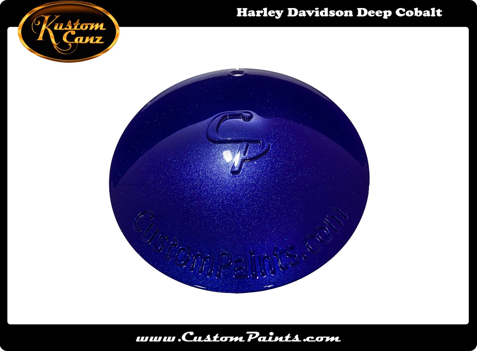 12oz Aerosol Harley Davidson Deep Cobalt - Urethane Based, Motorcycle Paint