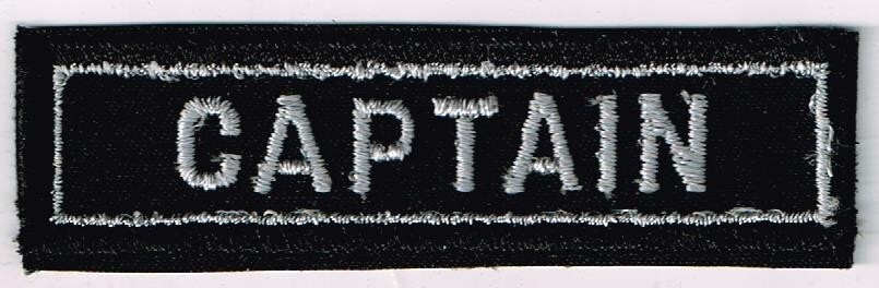 old style DOD Police Captain patch
