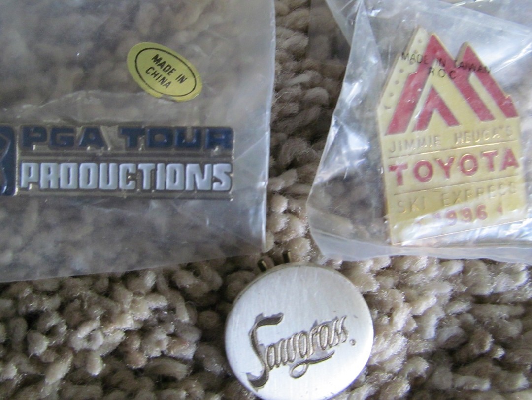 3 PINS-SAWGRASS; TOYOTA AND PGA TOUR PRODUCTIONS